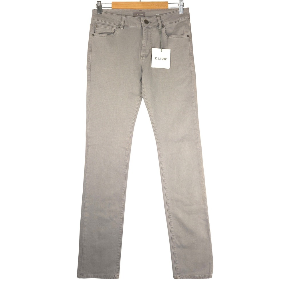 DL1961 Nick Slim Fit Pants Mens 30x34 New‎ Light Grey DL Ultimate Chino 1089634